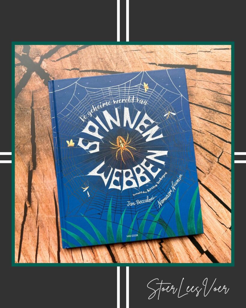 De geheime wereld van spinnenwebben voorkant cover omslag kaft