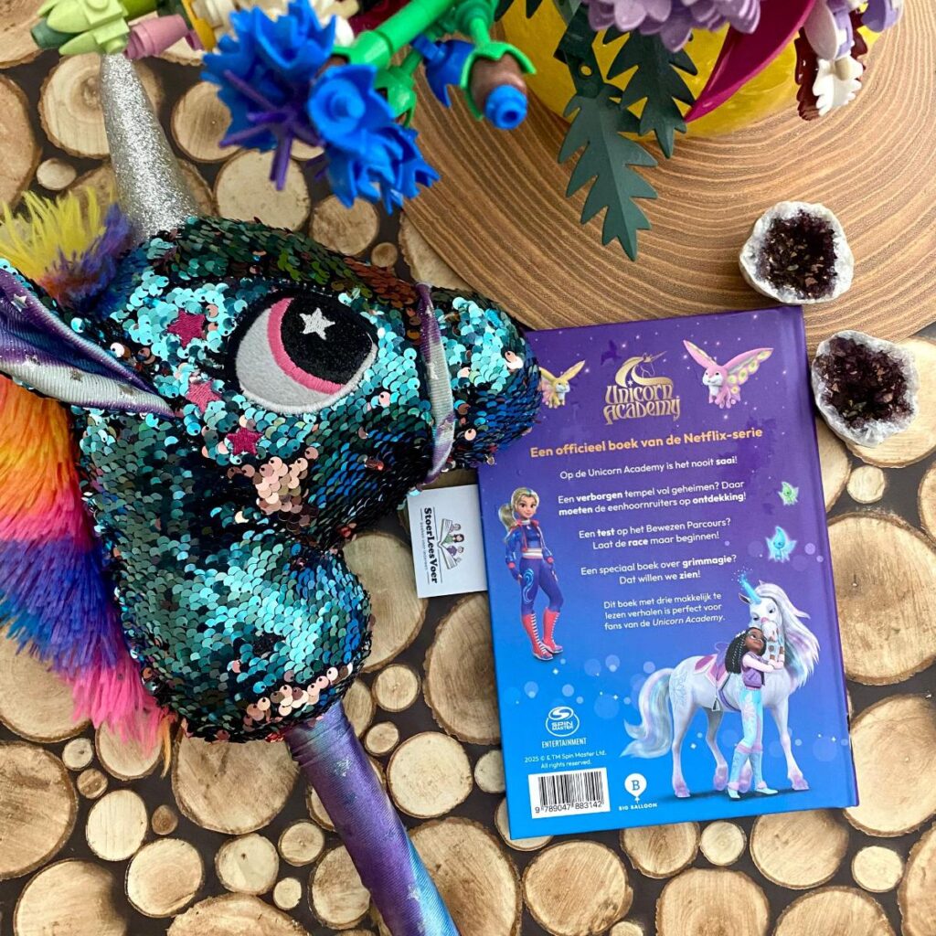 De verboden tempel en andere verhalen leesboek Unicorn Academy achterkant achterflap synopsis samenvatting cover omslag aft