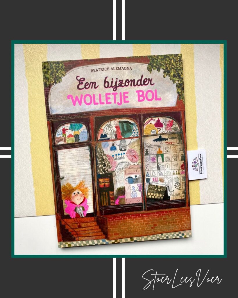 Een bijzonder wolletje boll beatrice alemagna voorkant cover omslag kaft prentenboek