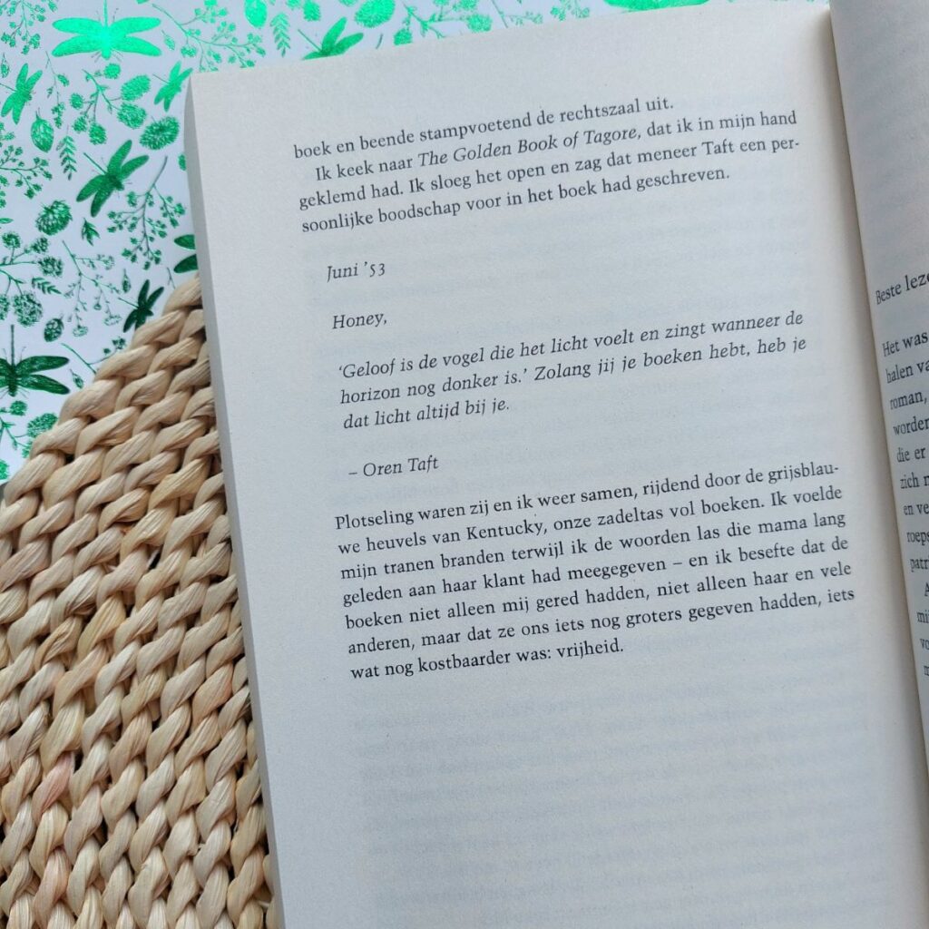 de dochter van de libelle hoop en moed