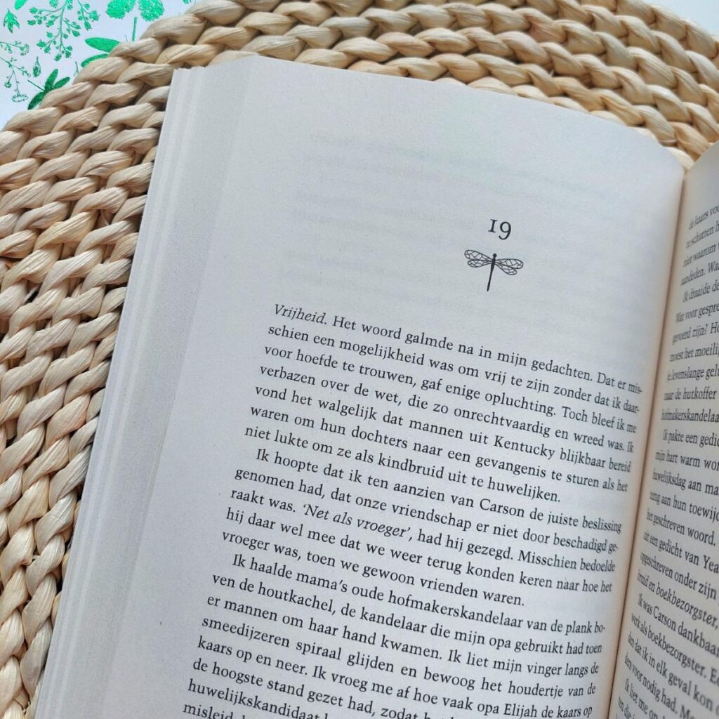 de dochter van de libelle vrijheid