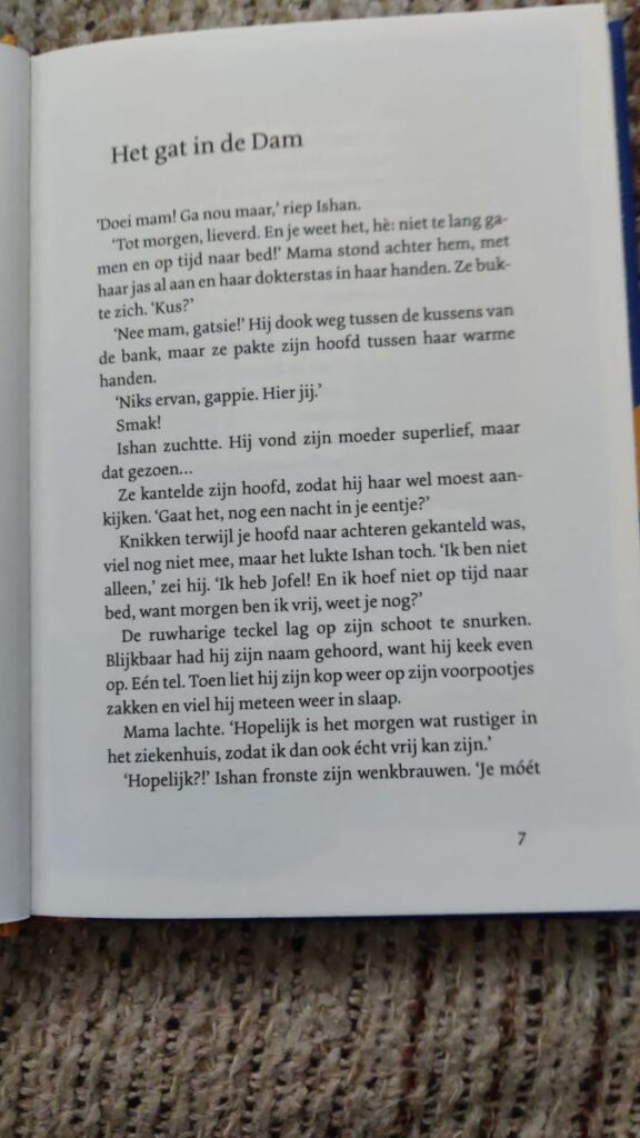 Eerste bladzijde het geheim van Amsterdam