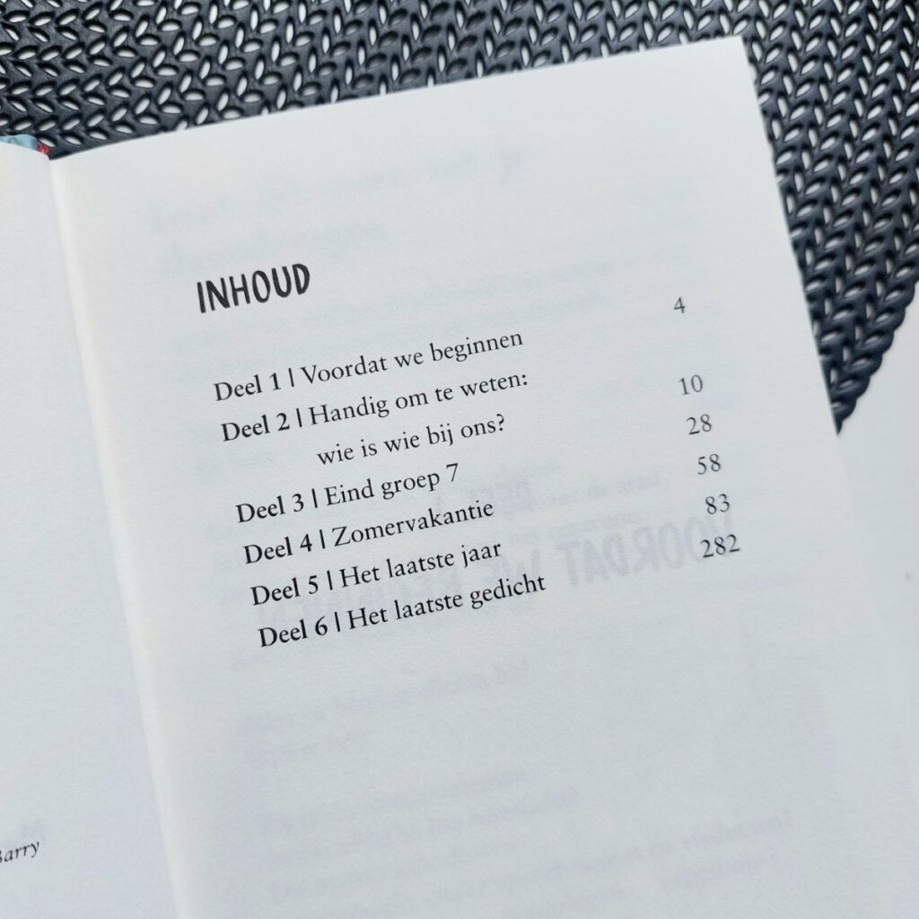 het laatste jaar inhoud