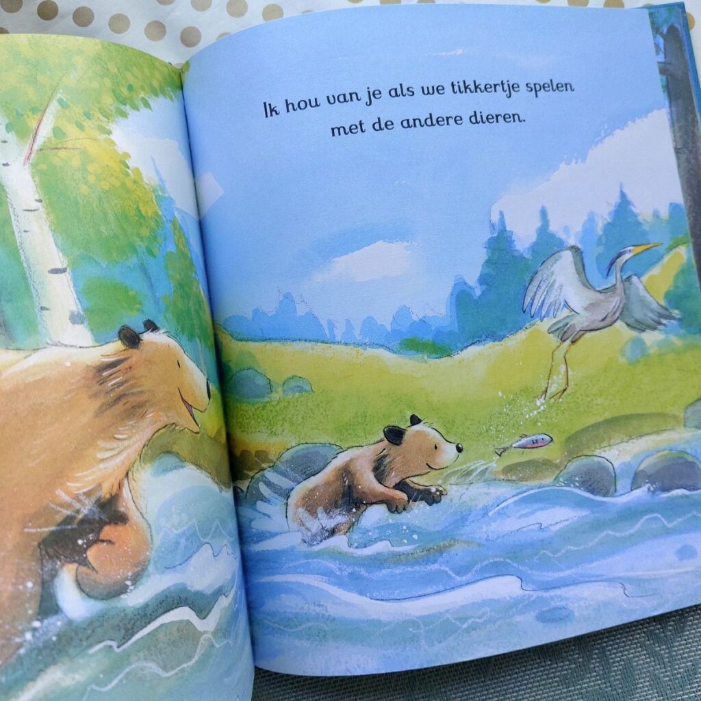 ik hou van jou tot de maan en terug plezier