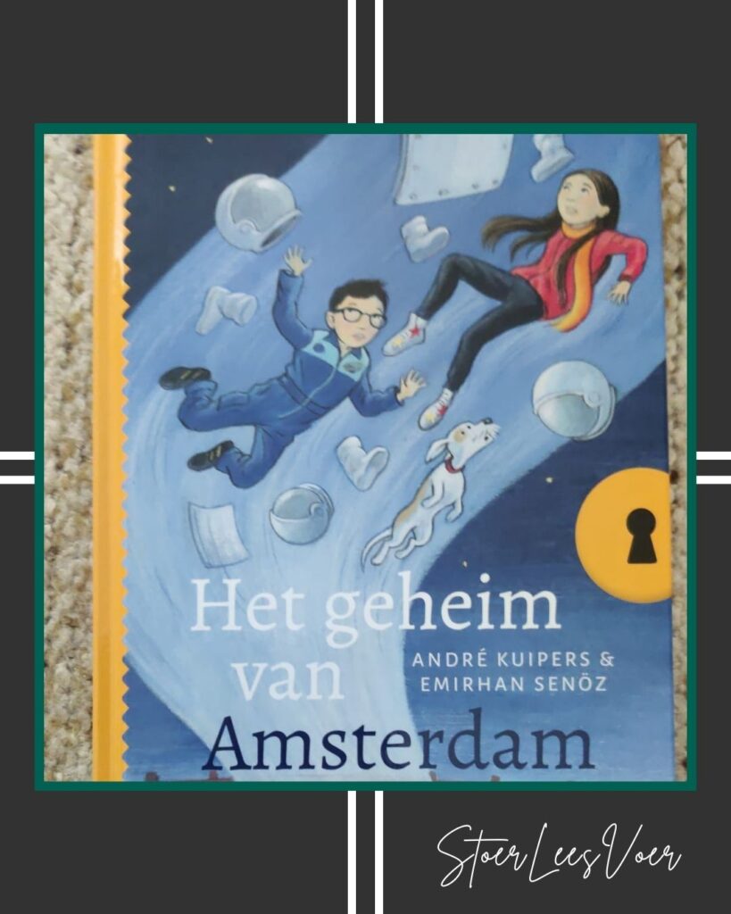 Kader het geheim van Amsterdam spannend ruimteavontuur