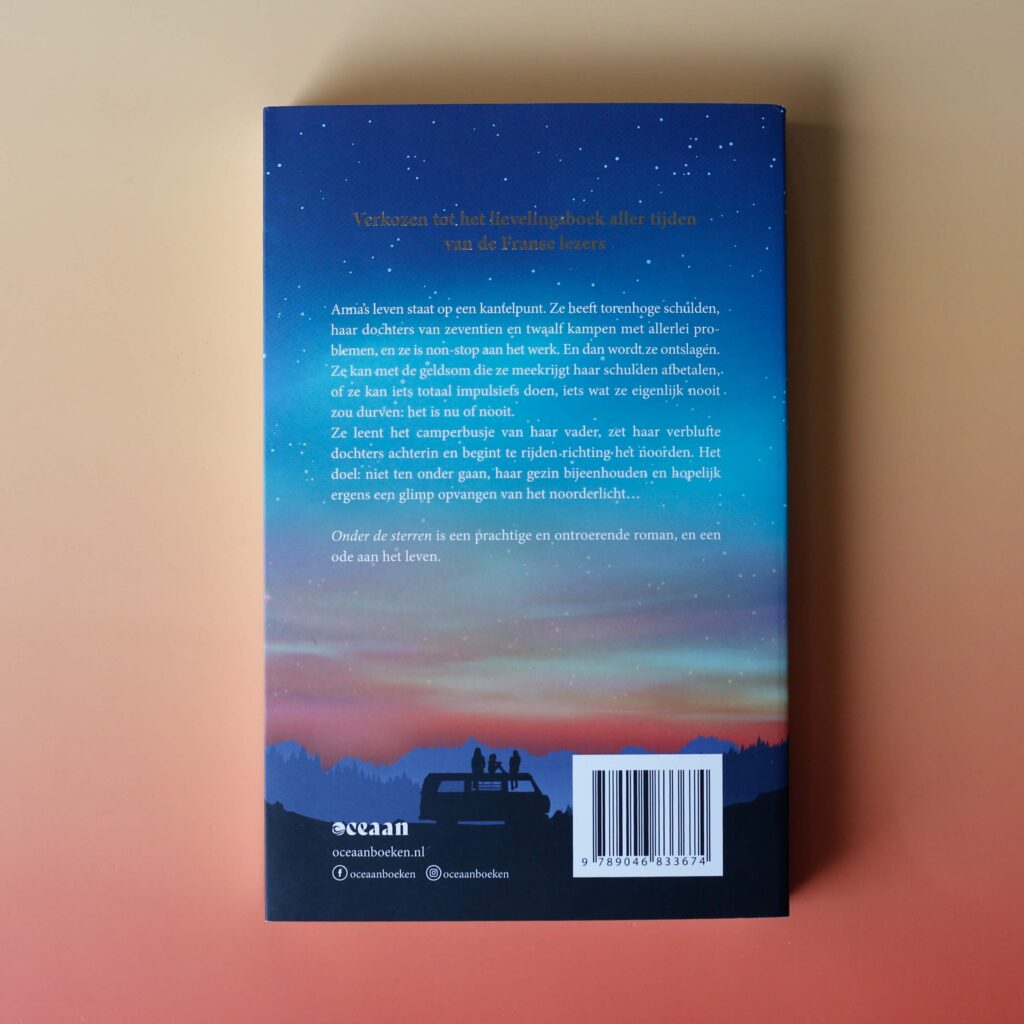 achterkant Onder de sterren Virginie Grimaldi