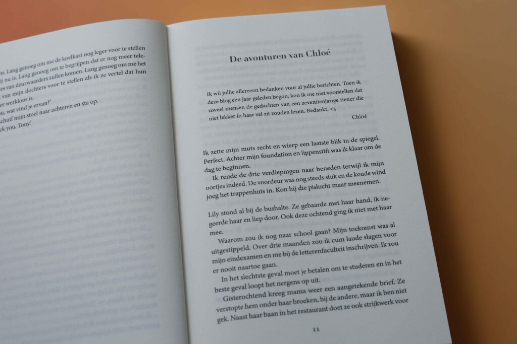 bladspiegel 2/3 De avonturen van Chloé pagina 11