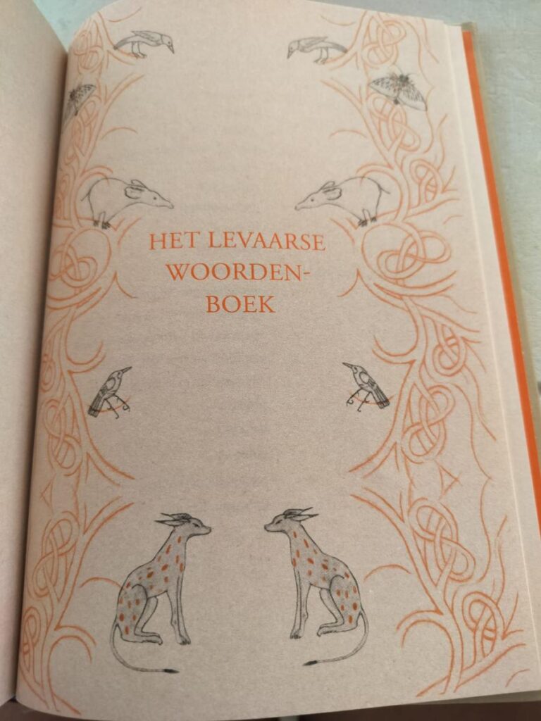 woordenboek uit Vandaag komen we niet meer thuis