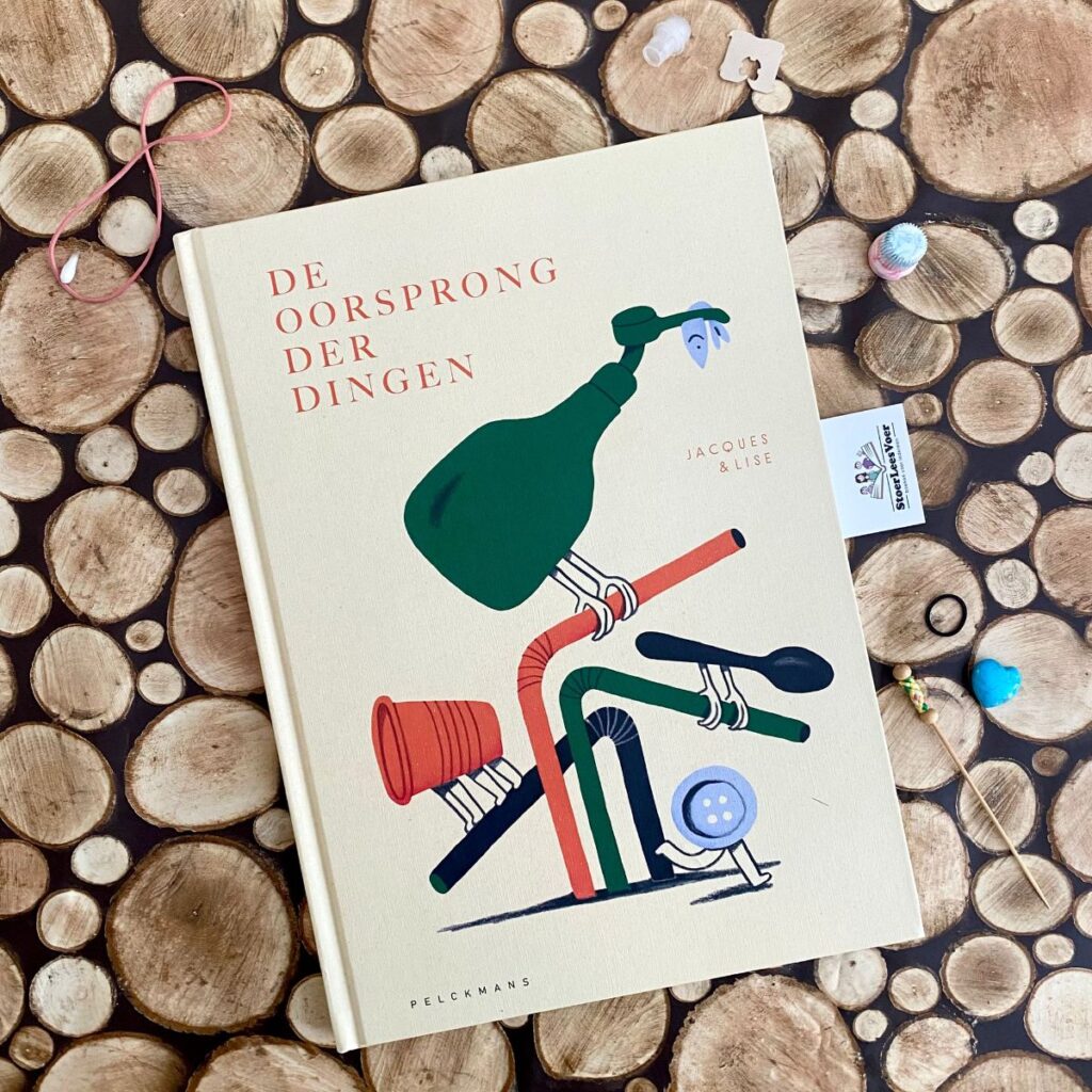 De oorsprong der dingen jacues & Lise voorkant cover omslag kaft