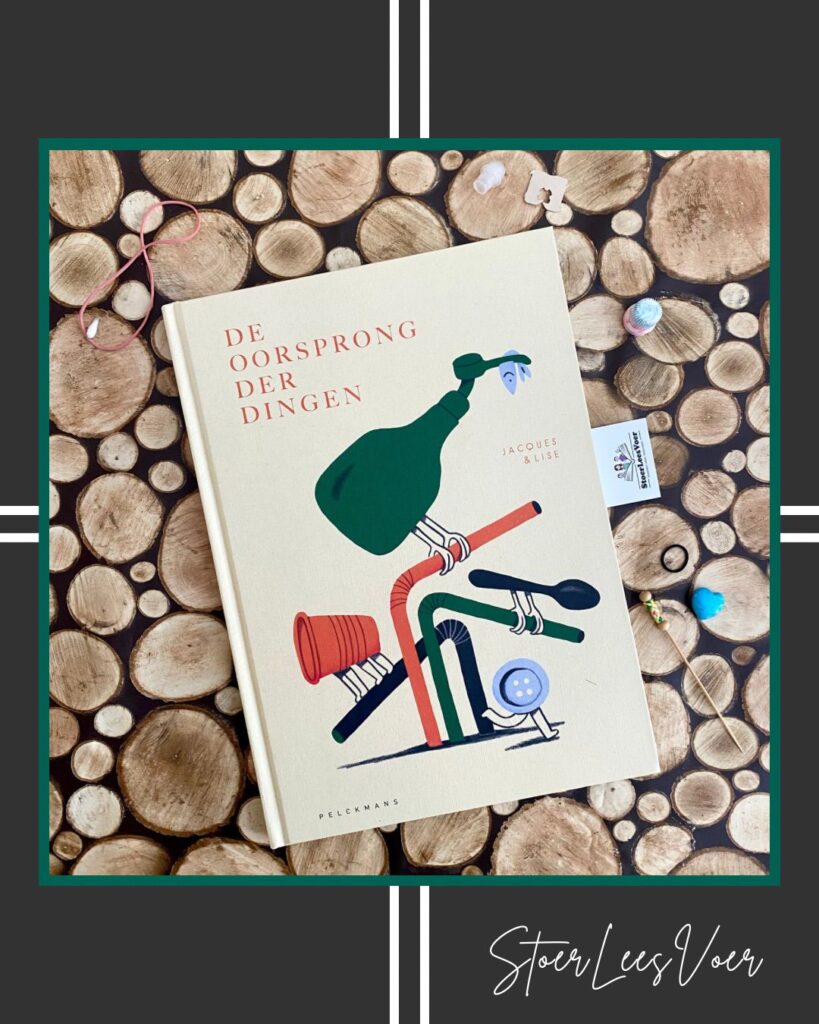 De oorsprong der dingen jacues & Lise voorkant cover omslag kaft