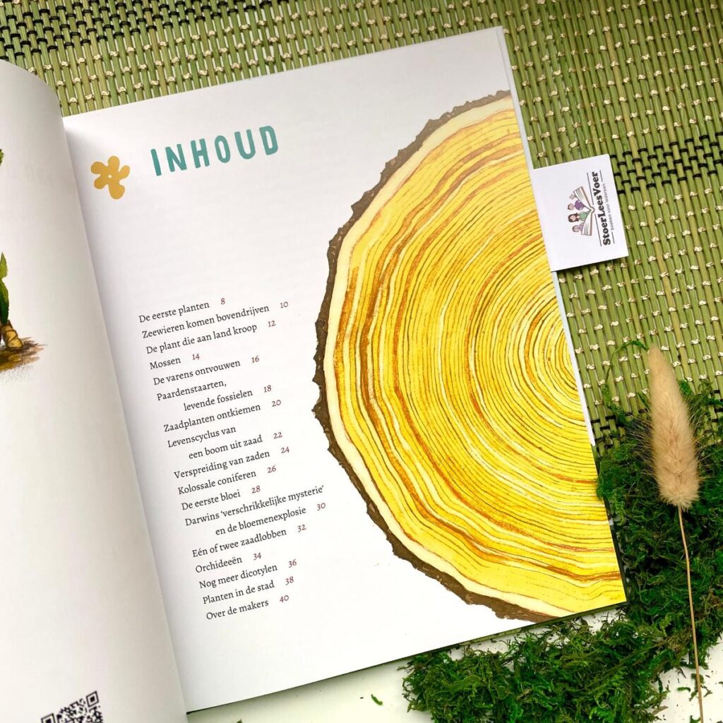 inhoudsopgave De plant die aan land kroop