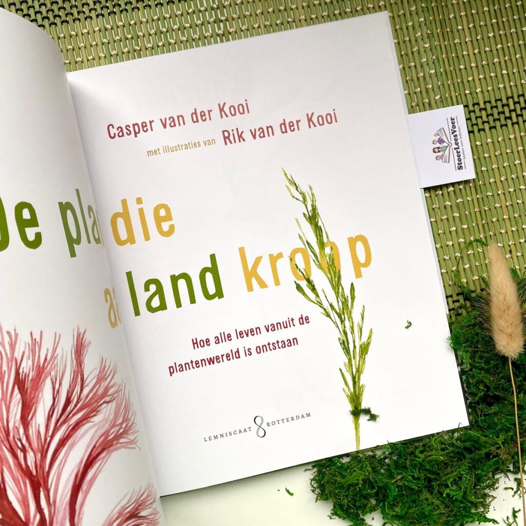 titelblad weetjesboek ontstaan aarde jeugd van der kooi