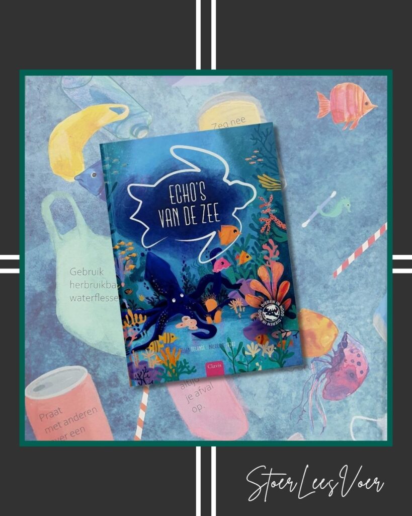 Echo's van de zee voorkant cover omslag kaft