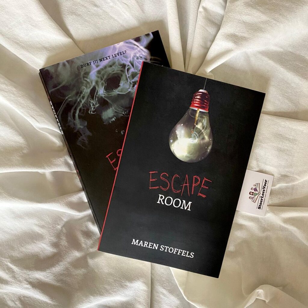Escape Room Maren Stoffels voorkant cover omslag kaft jeugdthriller
