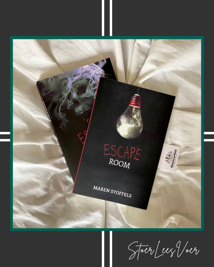 Escape Room Maren Stoffels voorkant cover omslag kaft jeugdthriller