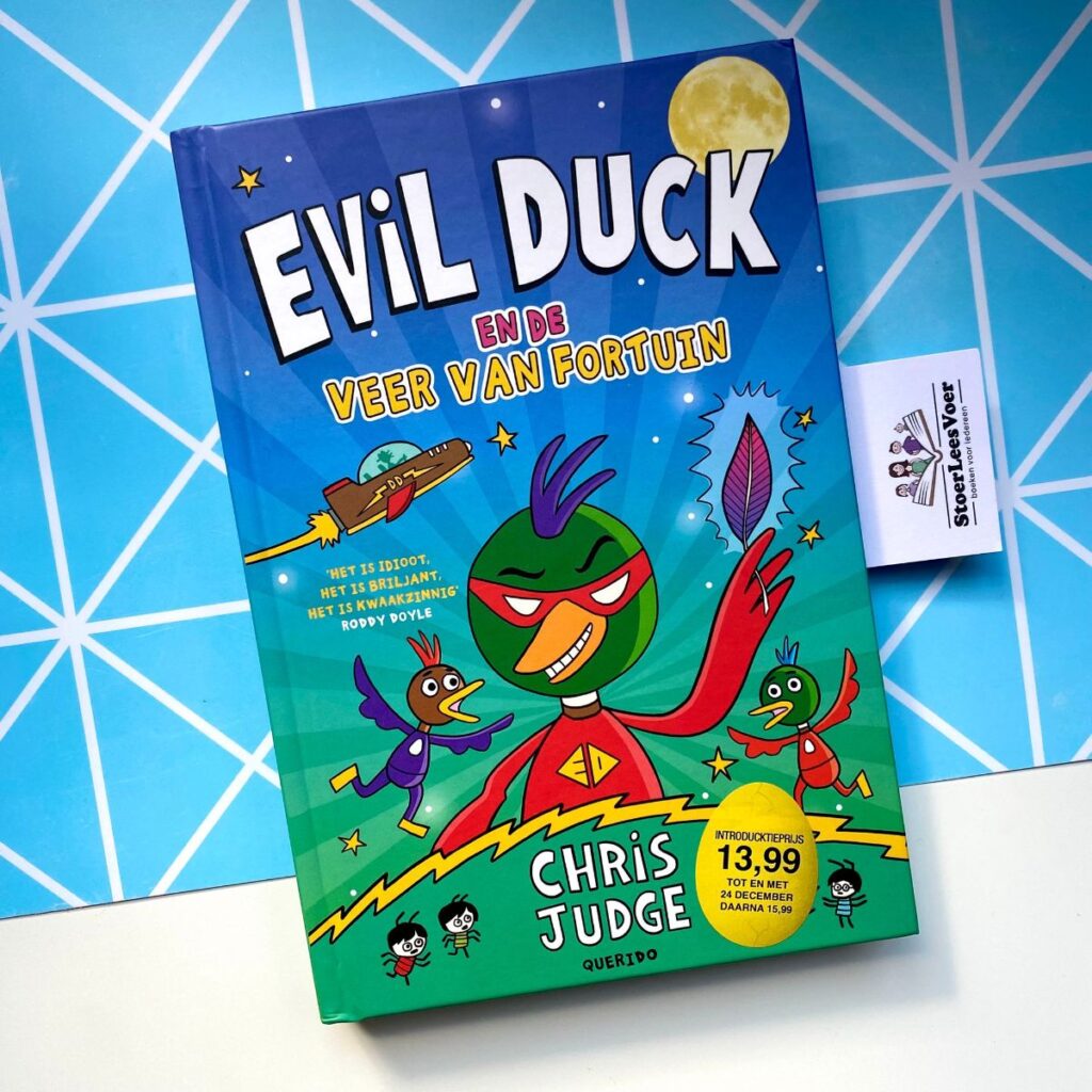 Evil Duck en de veer van fortuin voorkant cover omslag kaft tijgerlezen