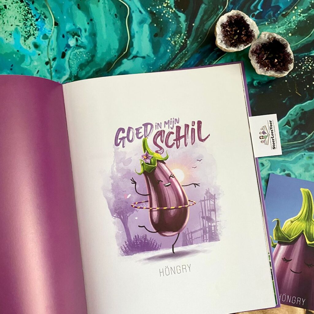 titelblad groente en fruit hongry prentenboek