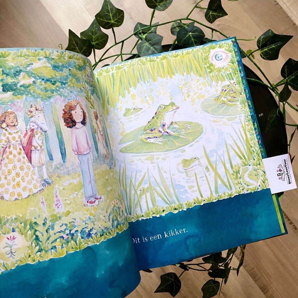 is dit een kikker? tekst en illustraties prentenboek