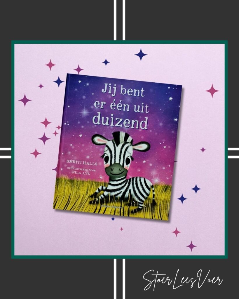 Jij bent er één uit duizend voorkant cover omslag kaft prentenboek