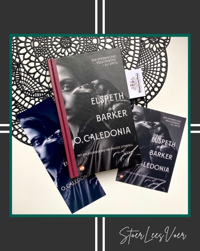 O Caledonia elspeth barker voorkant cover omslag kaft