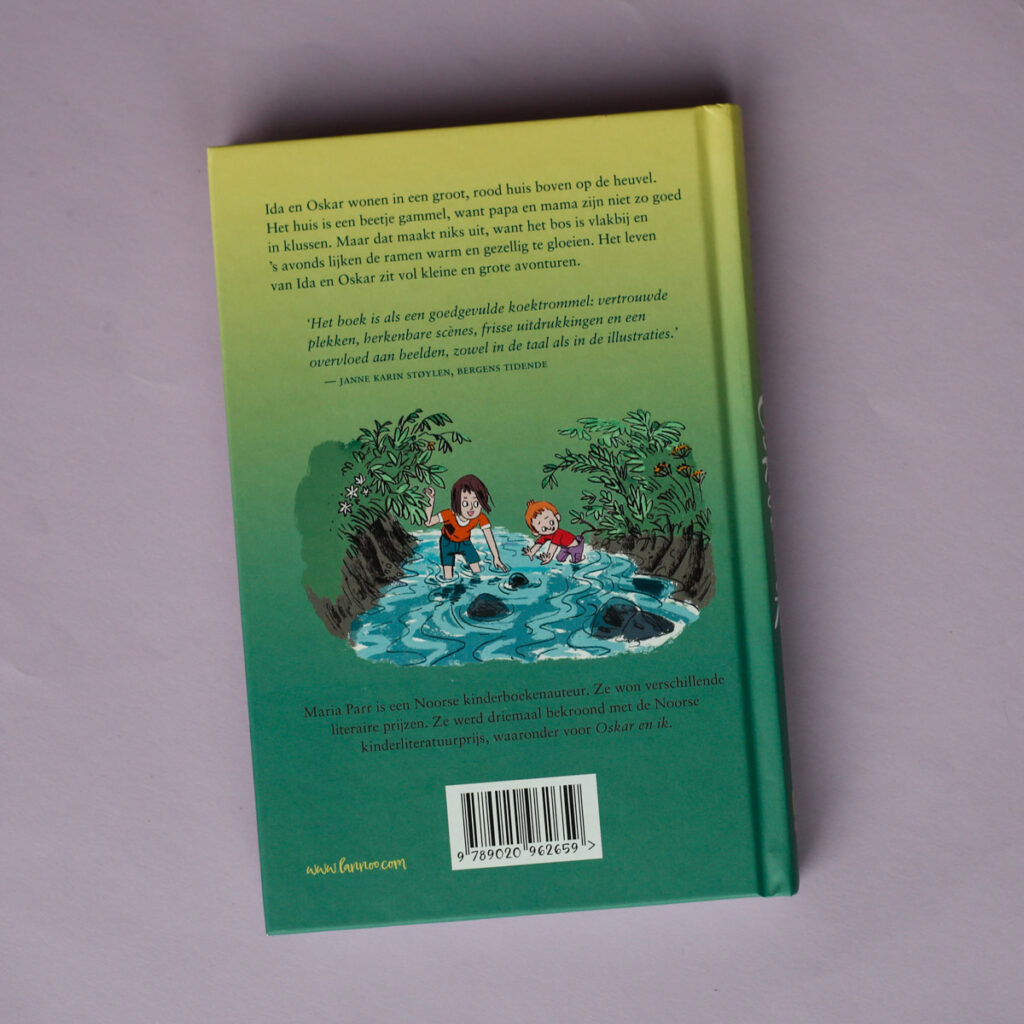achterkant Oskar en ik