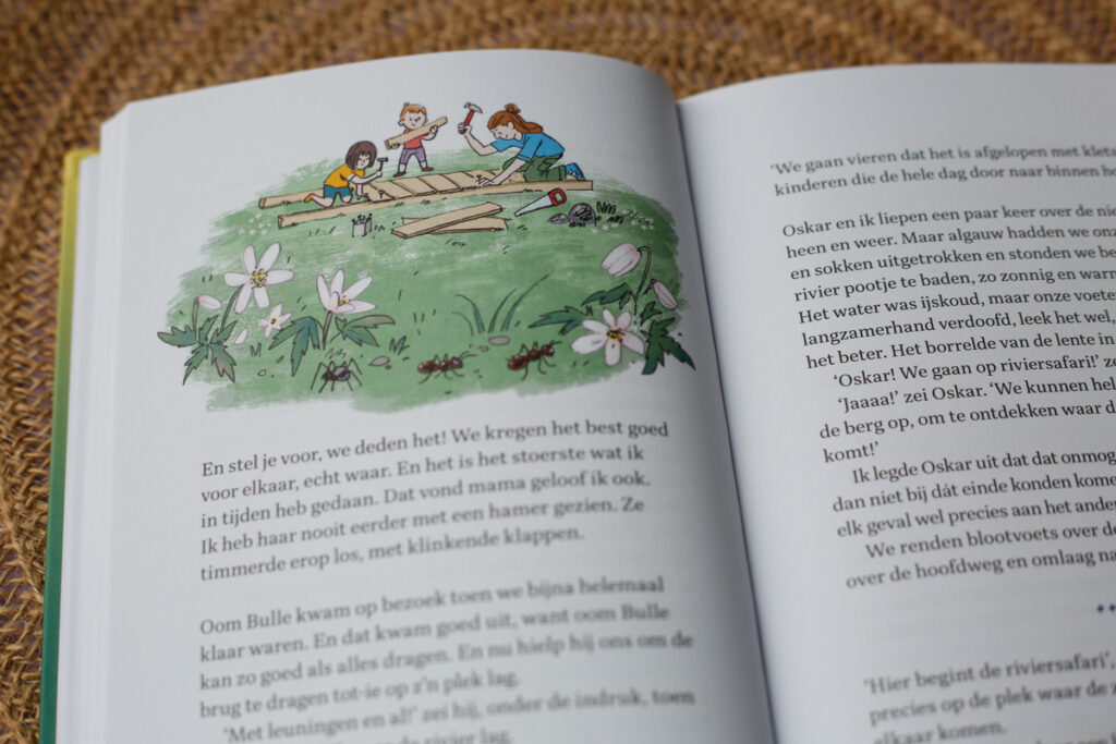 fijne illustraties op veel pagina's door Åshild Irgens