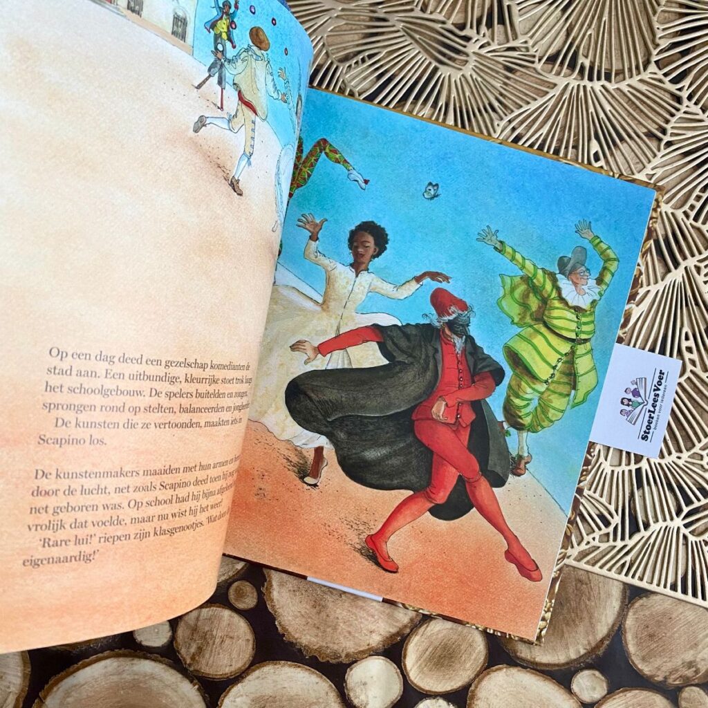scapino arthur japin charlotte dematons gouden boekje tekst en illustratie