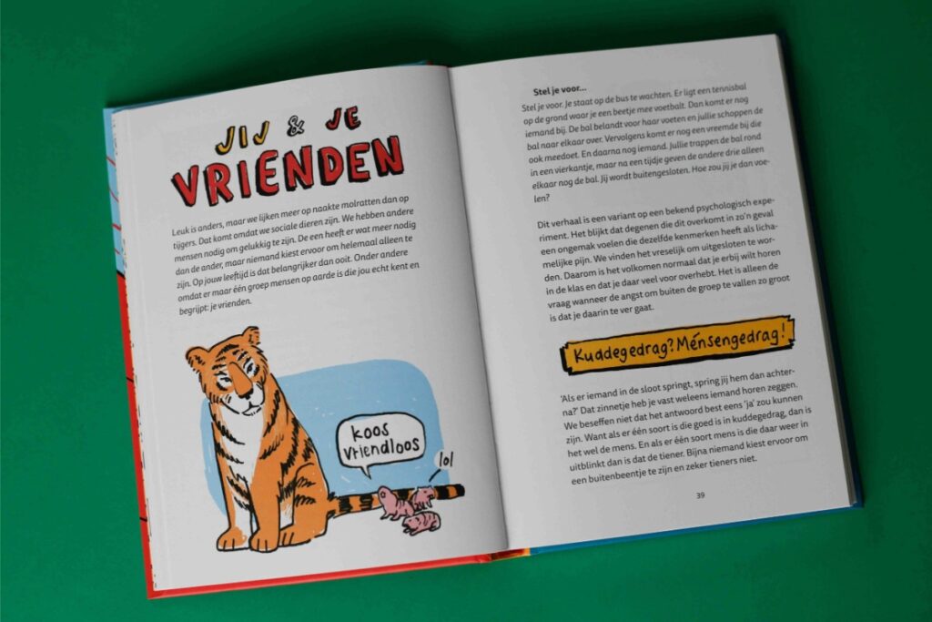 bladspiegel 2/3 Jij en je vrienden, wij zijn sociale dieren