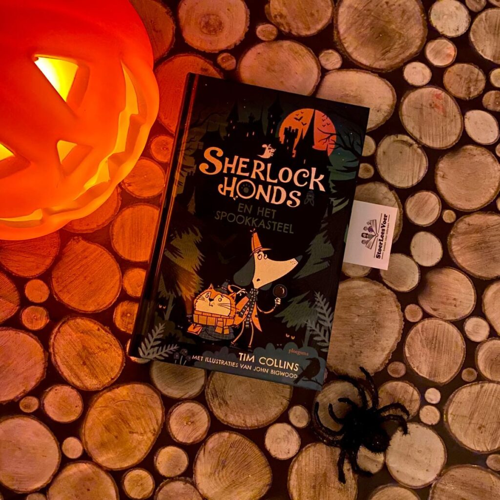 Sherlock Honds en het spookkasteel voorkant cover omslag kaft tim collins