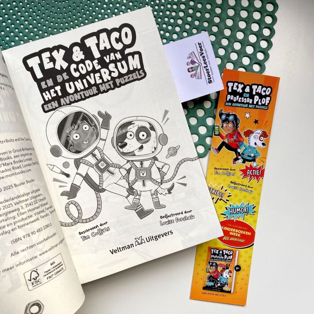 de code van het universum  titelblad