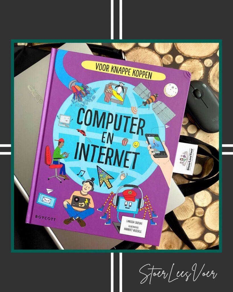 Computer en internet knappe koppen weetjesboek voorkant cover omslag kaft