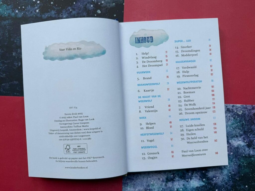 inhoudsopgave dolfje weerwolfje