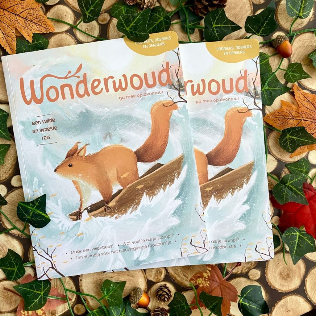 Wonderwoud tijdschrift magazine antroposisch slot sofenstein voorkant cover omslag kaft