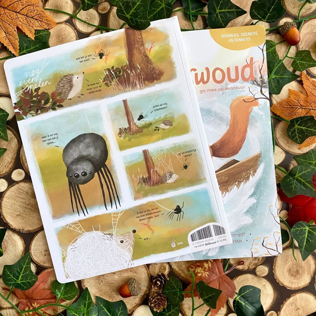 Wonderwoud tijdschrift magazine antroposisch slot sofenstein achterkant cover omslag kaft