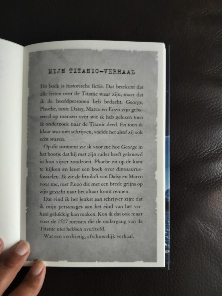 achtergrond informatie De ondergang van de titanic