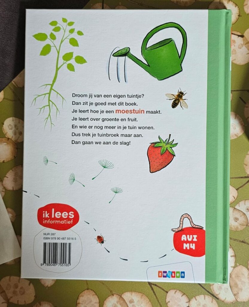 Blij met mijn moestuin