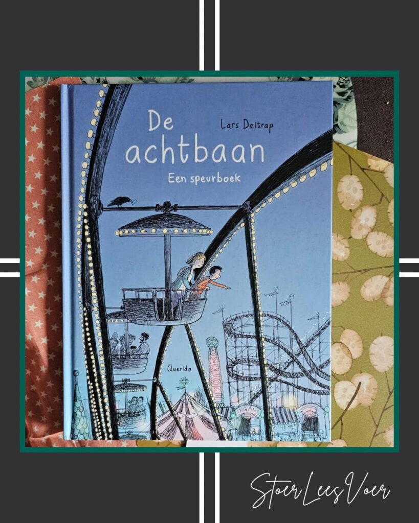 De achtbaan een speurboek voor speurneuzen voorkant cover omslag kaft