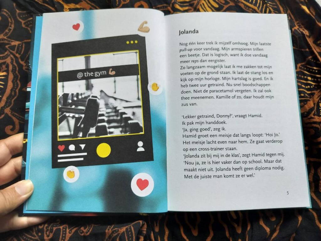 Eerste blz De Weddenschap