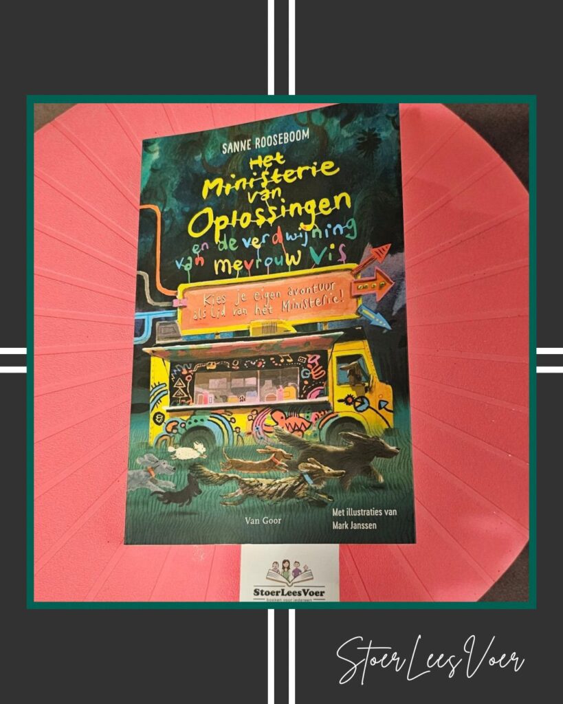 Ministerie van Oplossingen en de verdwijning van mevrouw Vis voorkant cover omslag kaft