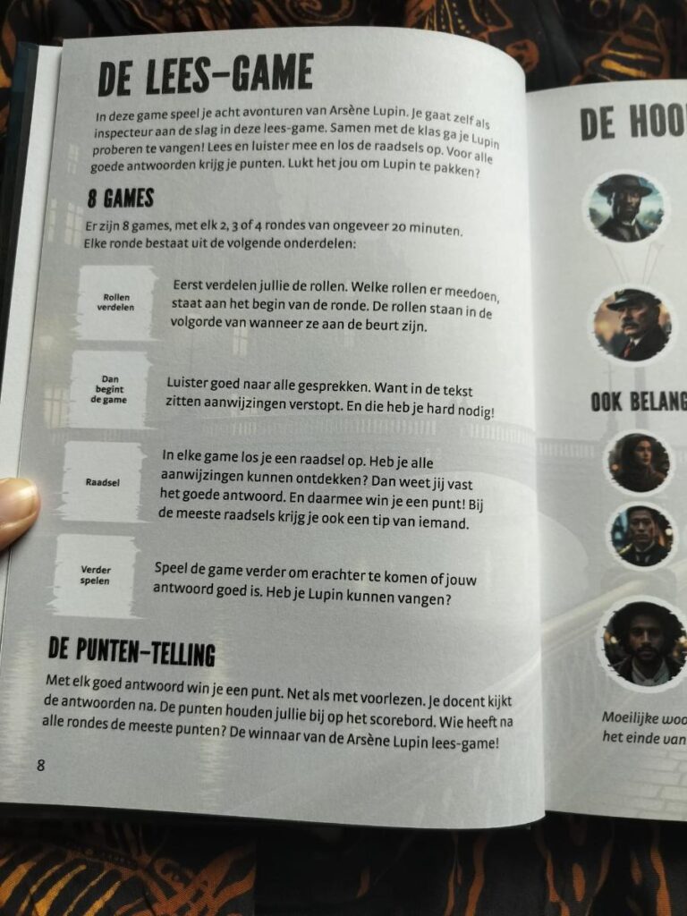 uitleg Wie vangt Arsene Lupin
