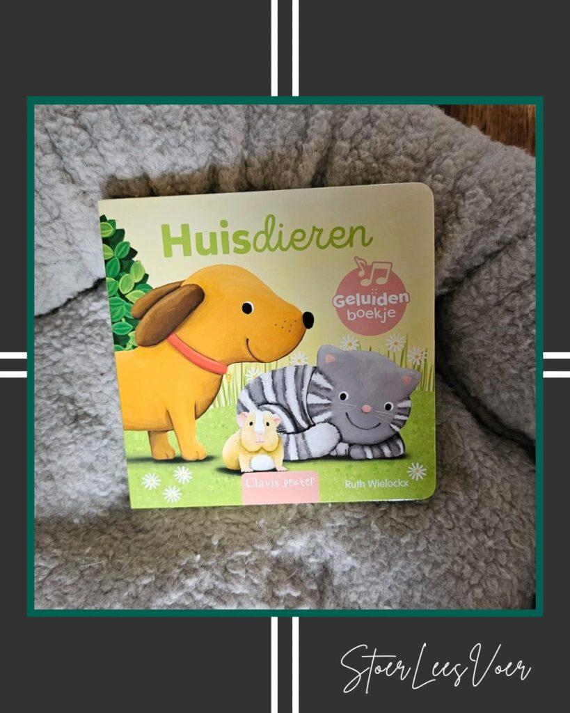 Huisdieren geluiden boekje met echte dierengeluiden