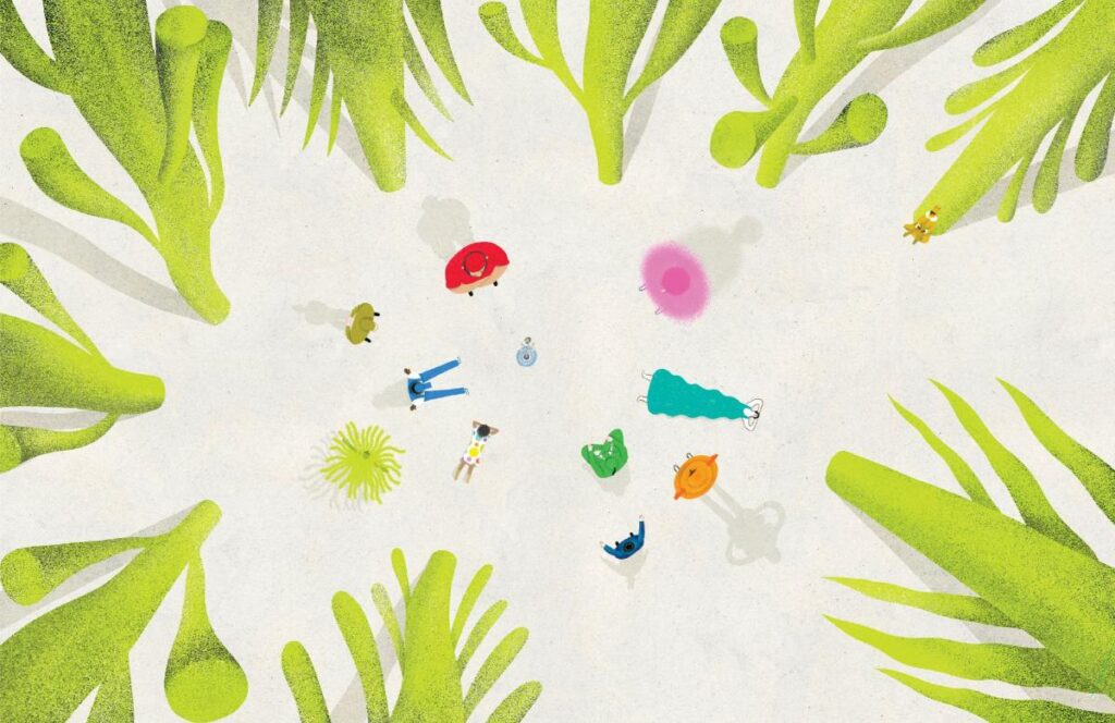 illustraties Een heel bijzondere bloem