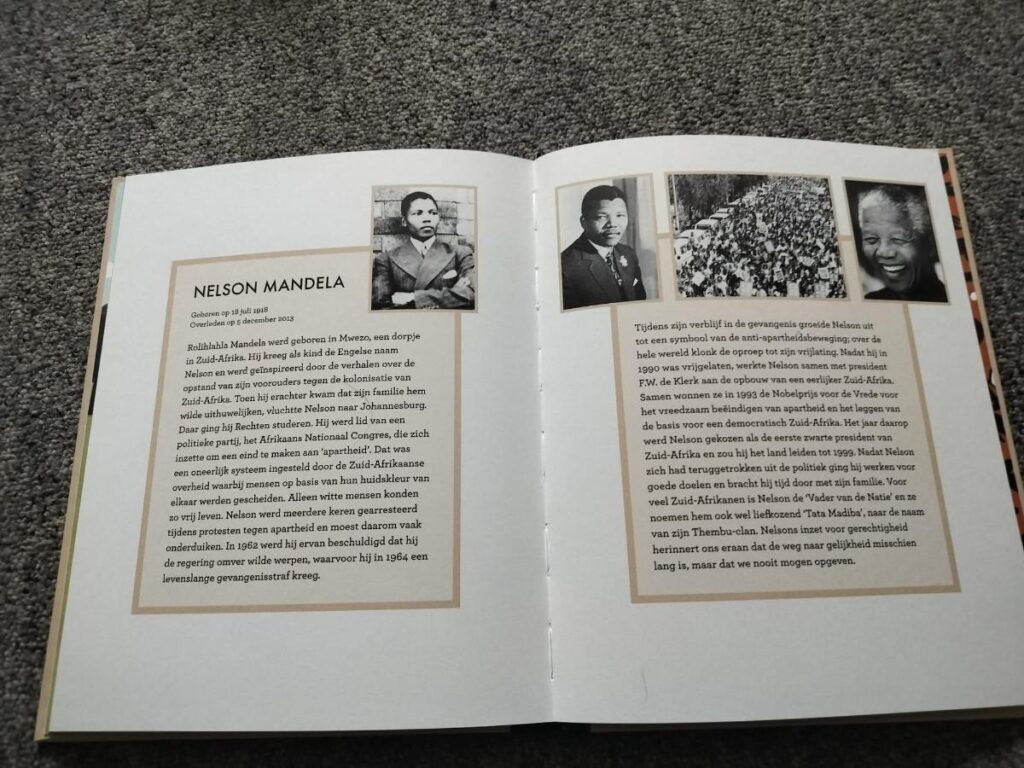 Informatief stuk Nelson Mandela