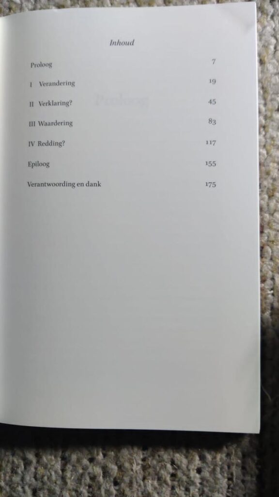 inhoudsopgave