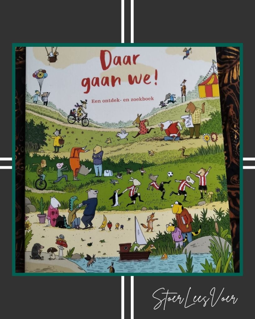 Kader Daar gaan we zoekboek voorkant cover omslag kaft