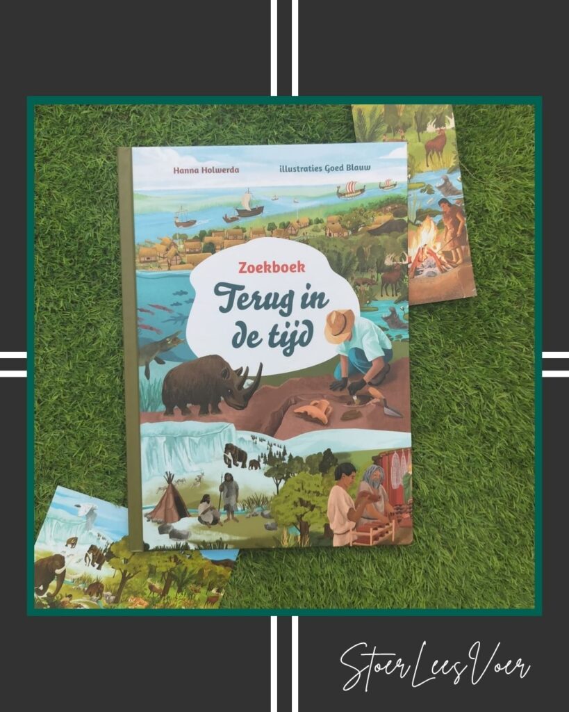 Kader terug in de tijd voorkant cover omslag kaft