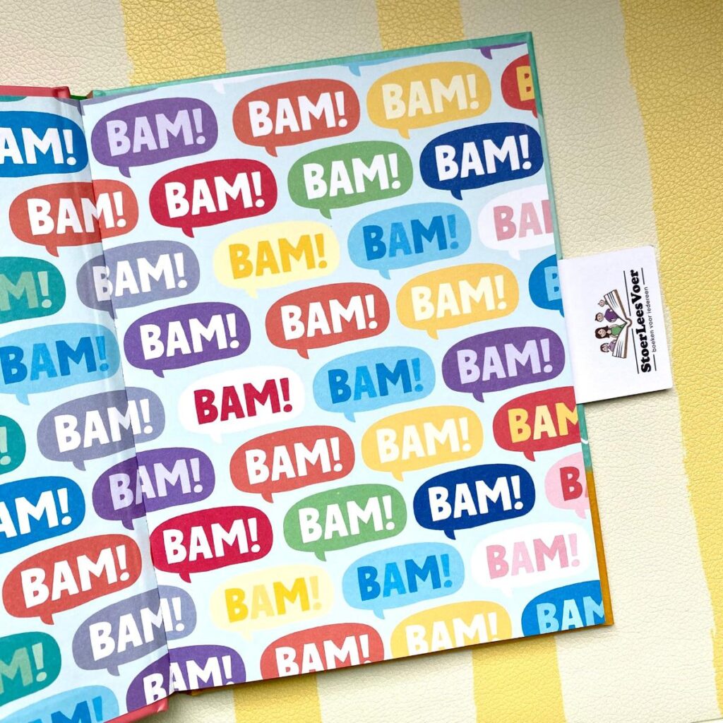 schutblad bam! ik lees