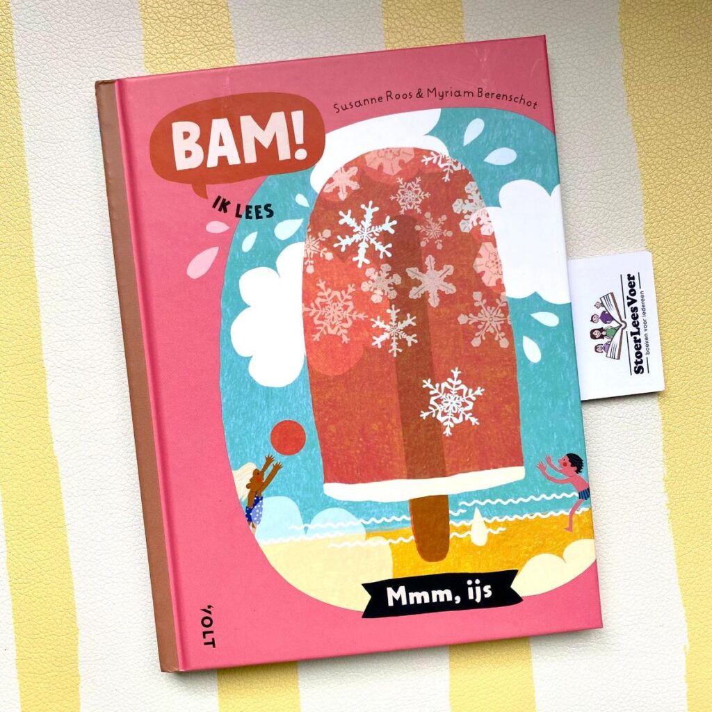 Mmm ijs bam! ik lees susanne roos voorkant cover omslag kaft