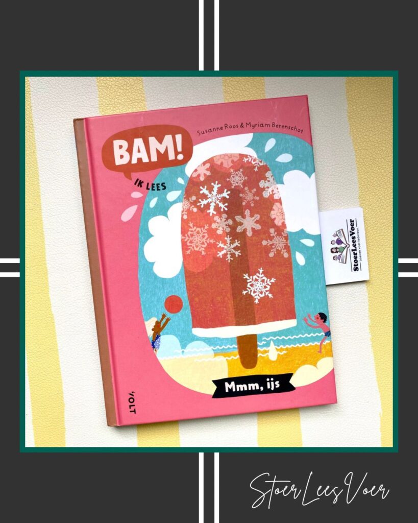 Mmm ijs bam! ik lees susanne roos voorkant cover omslag kaft