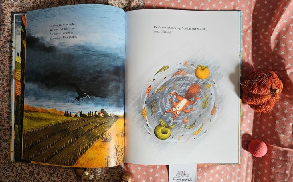 vos raaf herfst prentenboek